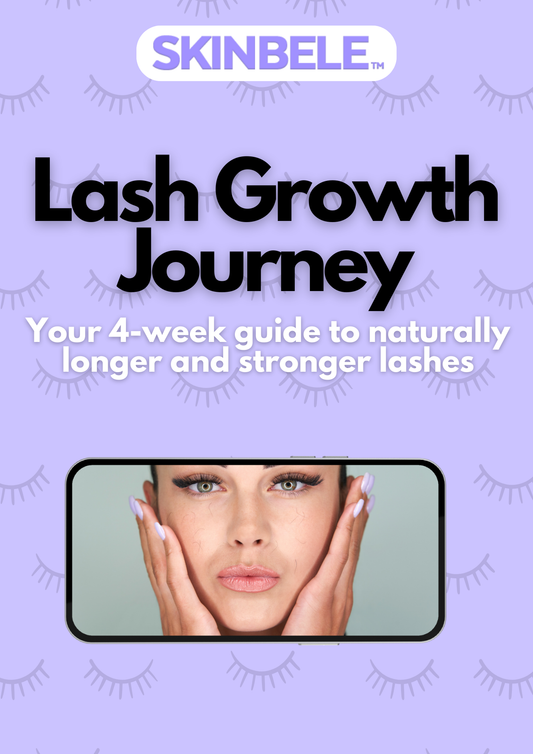 Lash Growth Journey - Your 4 week Guide to Naturally Longer and Stronger Lashes